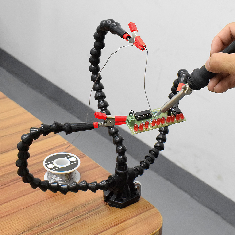 Braçadeira de mesa para solda, - Electronics Repair Desk avaliação e preço